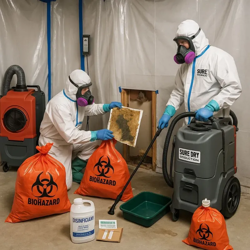 Contaminated Water Handling Protocols process in Marshall County, IN
