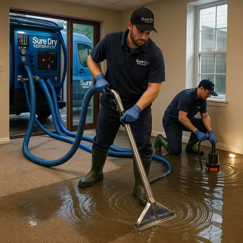 Water Extraction and Removal process in Marshall County, IN